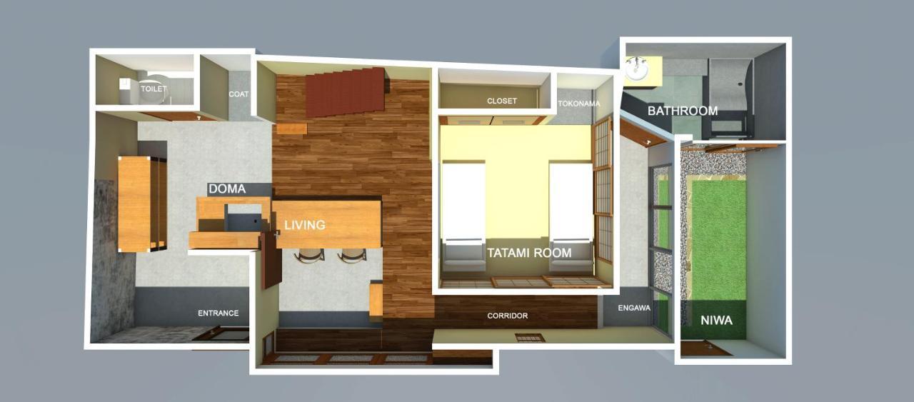 Shiki Homes Bisho Кіото Екстер'єр фото